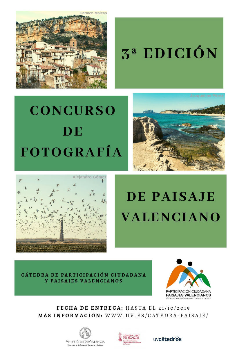 Concurso de Fotografía de Paisaje Valenciano (3ªedición)